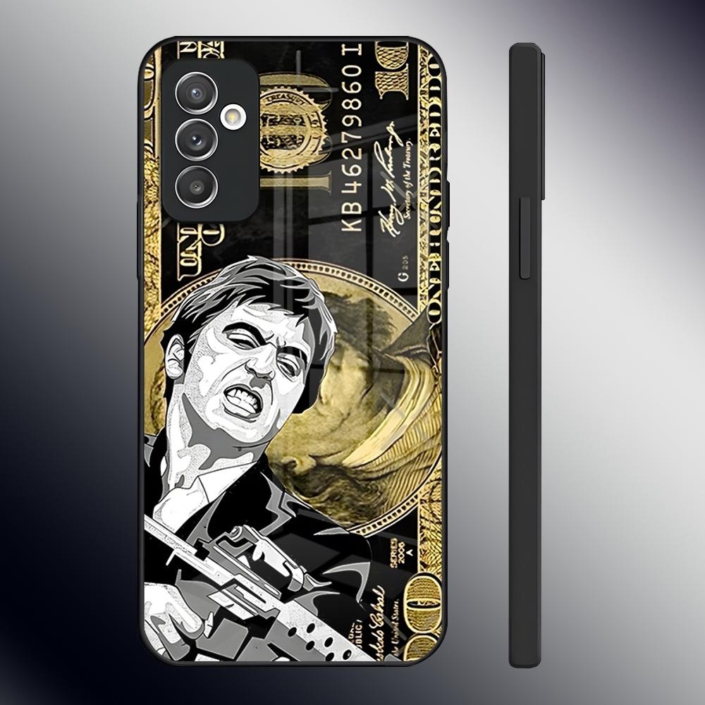 Classic S-Scarface Film Tony Phone Case For Samsung S26 S24 Ultra S22 S23 S25 S20 Fe S21 Plus A16 A54 A34 A53 Glass Cover
