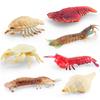 Realistic And Durable Pvc Ocean Creature Model Collection Featuring Snowman Crab And More