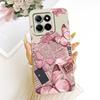 For Honor X8B X8C X8A Phone Case Daisy Flower Butterfly Bow Pattern Girly Casing Soft Liquid Silicone Shockproof Back Cover