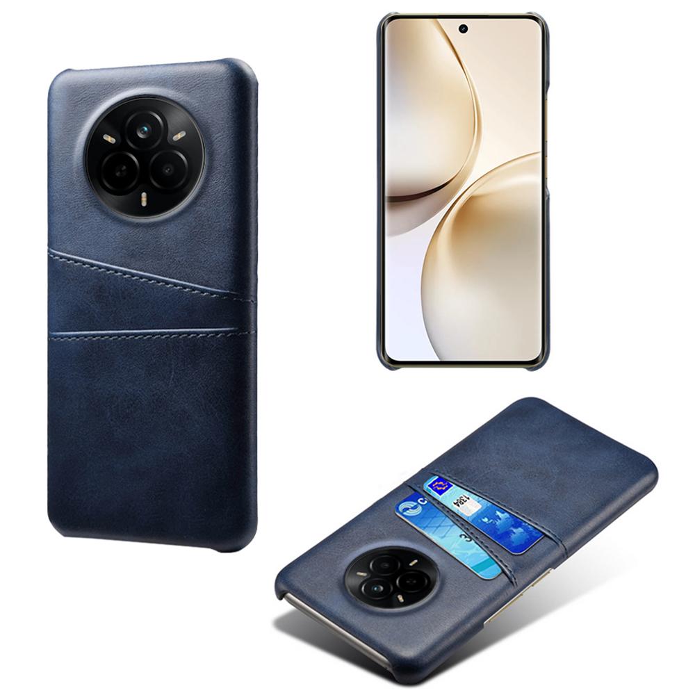 For Realme 14 Pro 5G Case Dual Card Slots PU Leather+Hard PC Phone Cover