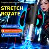 2025 New 9-frequency Telescopic Swivel Sucking Teasing Bed Sound Dual Handle Manipulation Masturbation Cups