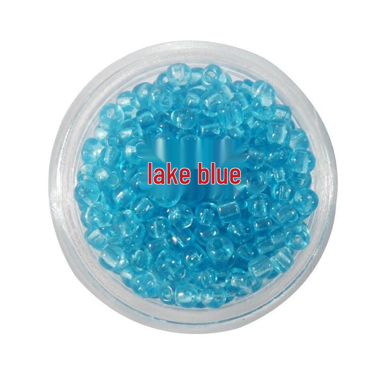 Transparent Glass Rice Beads for DIY Jewelry and Cross Stitch Clothing Accessories