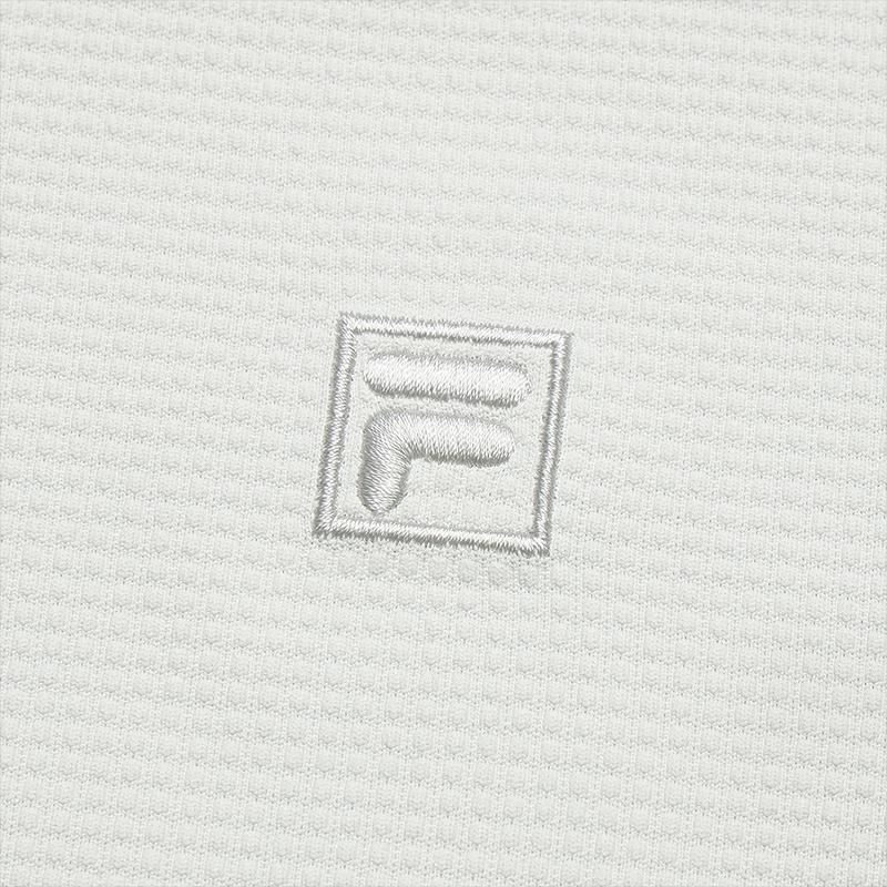 Fila White Minimalist Fashion Classic Casual Versatile Comfortable Long Sleeve T-Shirt Men tops F11M613216FGY