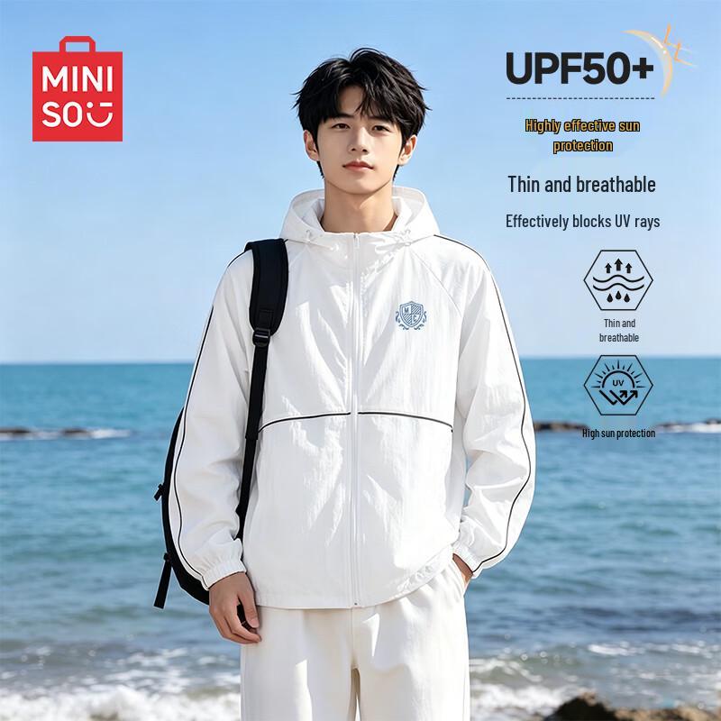 MINISO Men's Hooded Sun Protection Jacket
