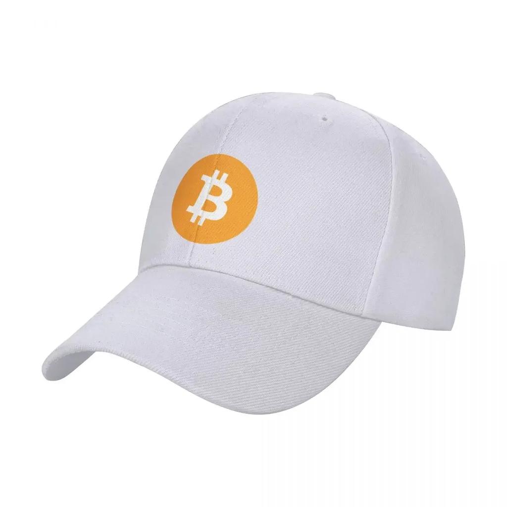 Bitcoin Logo Hat Bitcoin Cryptocurrency Crypto Baseball Cap Snapback Cap Golf Hat Hat Baseball Cap Hats For Unisex Women's