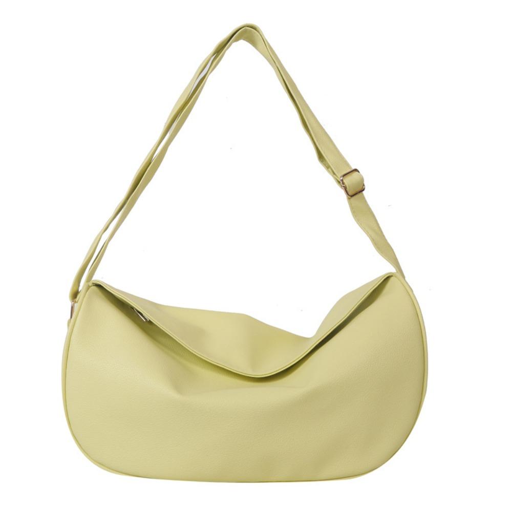 

Minority Design Dumpling Messenger Bag Solid Color Shoulder Bag Women Crossbody Bag Outdoor жёлтый