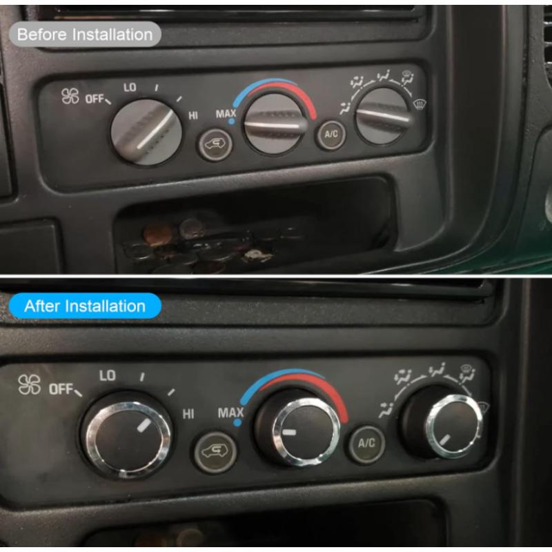 84141127 84793085 Car AC Heater Control Knob Air-con Buttons Switch For Chevrolet Express 1500 For GMC Savana 08-17 SLJ-1167 Switches Seat 3