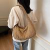Autumn and winter new diamond shoulder bag casual women's messenger bag large capacity girls fashion casual round neck tote bag