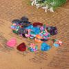 50 Stücke Celluloid Gitarre Picks Plektren 0,7mm Musical Instrumente Zubehör(0,7 mm)