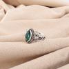 Chrome Diopside Gemstone 925 Sterling Silver Jewelry Handcrafted Engagement Ring PR-1-1