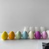 Easter Eggs Candle Mold 3D Eggs Candle Mold for Making Candle Soap Desk Ornament Easter Gift Bag Fillers Art Crafts