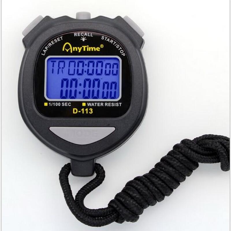 

Jinzhiqin D-113 Electronic Stopwatch with Backlight