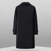 FAPAI Men's 70% Merino Wool Long Overcoat