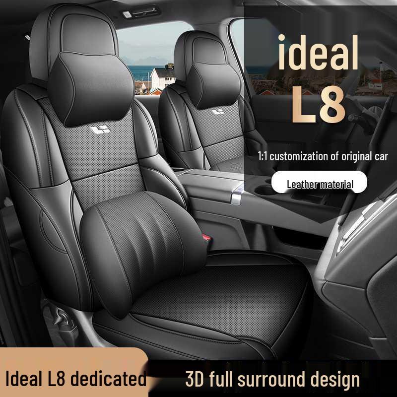 Li Auto L8 All-Season Full Coverage Car Seat Cover and Cushion Set
