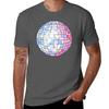 Colorful Disco Ball TShirt Large Size Breathable Tee