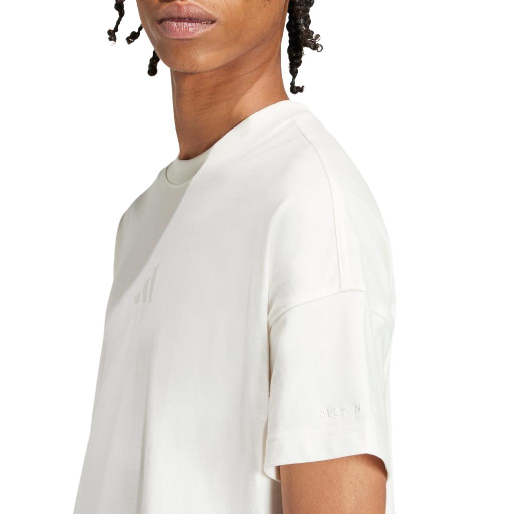 adidas ALL SZN Tee Off White Men Streetwear IV5217