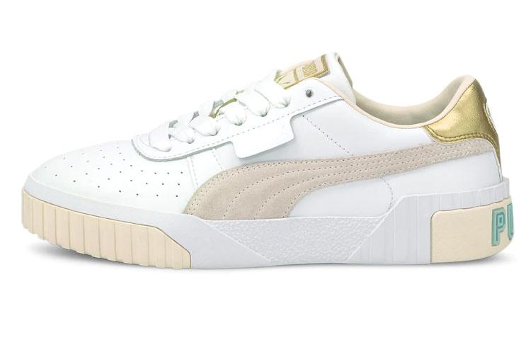 PUMA Cali Soft Glow White Eggnog Women s 375046-02 35.5