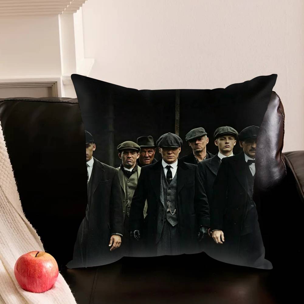 P-Peaky B-Blinders Tv Pillowcase Living Room Sofa Cushion Cover Bedroom Room Bed Pillow Cover Home Decoration