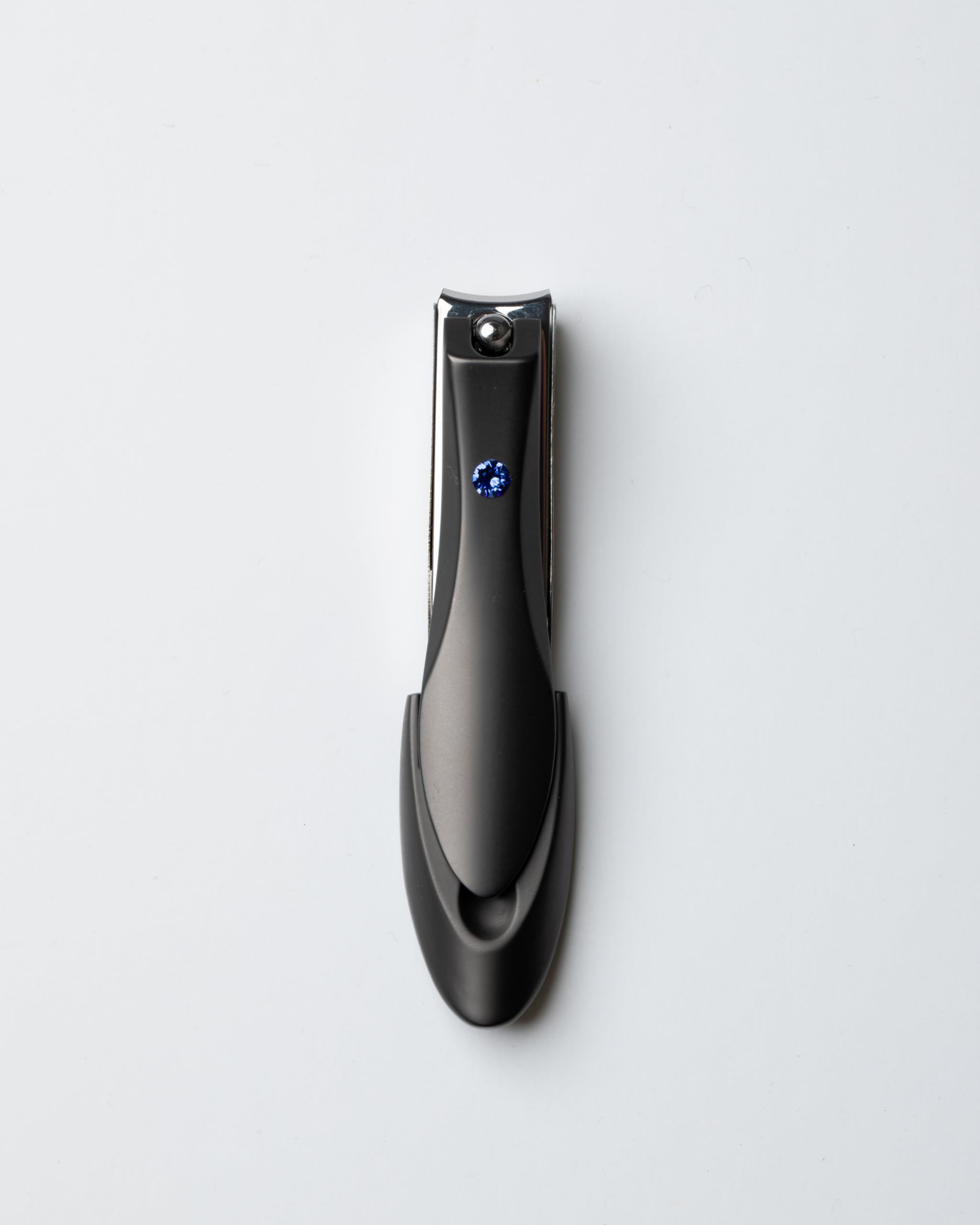 

LYN Nail Made in Nail Care 2 Colors Unisex [September Birthstone Sapphire] Clippers, Japan, Gift, Available, (Black)