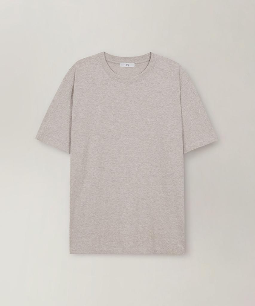 Kyuseu [2 Pack] Silket Cotton Logo Short Sleeve T-Shirt (5 Colors) (Type B)