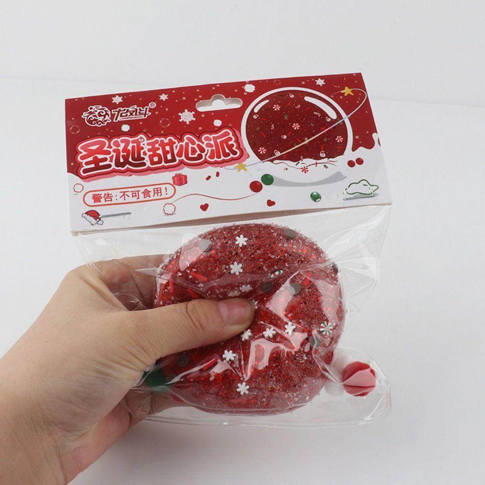 Silicone Cartoon Fidget Toy Slow Rebound Ball Pinch Toy Christmas Squeeze Toys  Practical Jokes