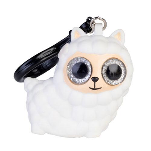 Clip-on Eye Popping Keychain (Llama)