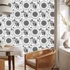 Black and white dream catcher wallpaper for living room and bedroom 50x1000