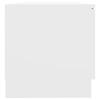 Vidaxl Szafka Pod Tv, Biała, 80X35X36,5 Cm, Materiał Drewnopochodny