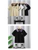 T-shirt Polo Tendance Style Coréen pour Garçons - Été 2025 Casual Manches Courtes