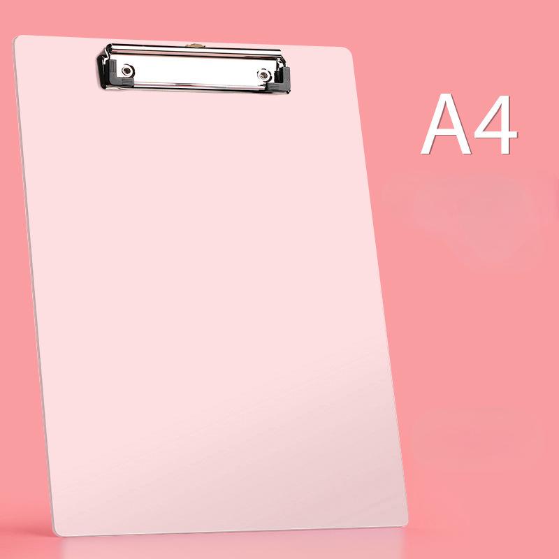 A4 Clipboard Folder Writing Pad Holder Memo Clip Board Loose-leaf Notebook File Writing Clamps Office School Supplies