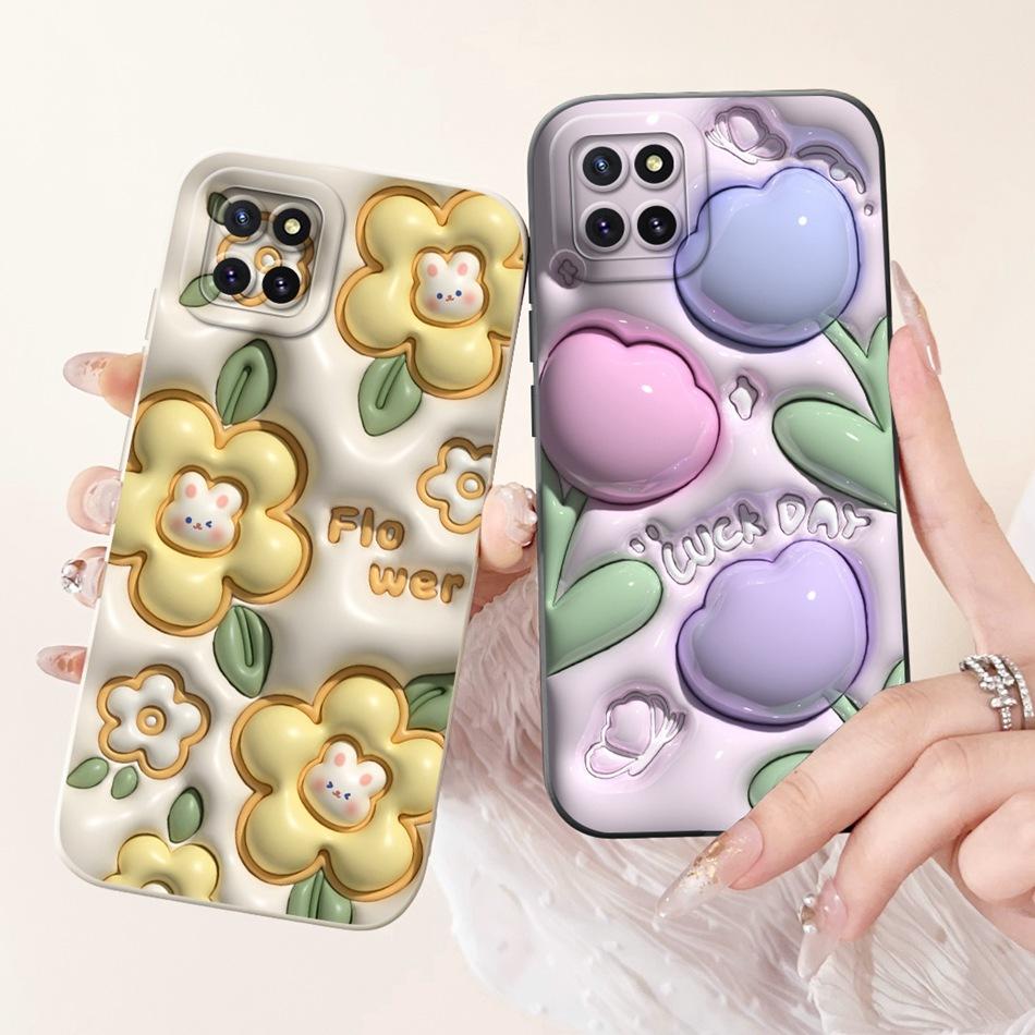 For Samsung Galaxy Note 10 Lite A81 SM-N770F Cute Panda Rabbit Cartoon Soft Silicon Case For Samsung Note10 Lite Shockproof Case