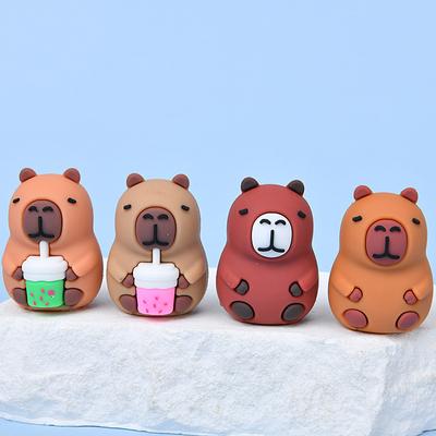 Cute Cartoon Capybara Pencil Sharpener Pencil Cutting Tools School Supplies Student Stationery Classroom Teacher Rewards Gifts