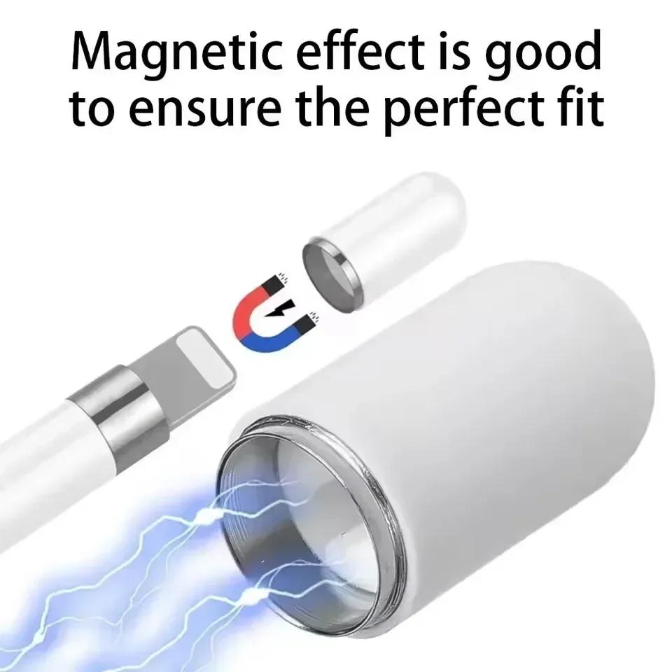Xiaomi 5/1PCS Magnetic Pencil Caps for Apple Pencil 1 Stylus Protector Cover Replacement Magnet Tablet Pen Cap for Apple Pencil Pen Cap