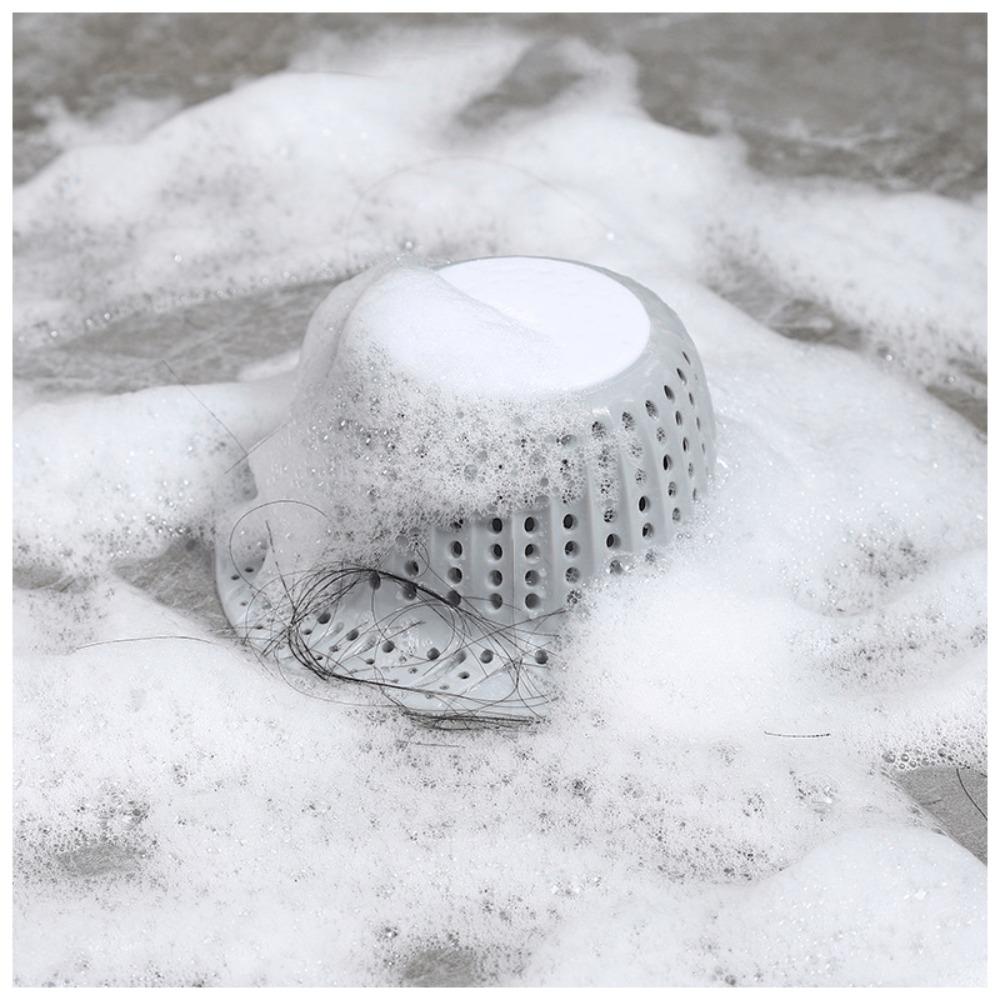 Universal Silicone Drain Hair Catcher Flexible Sink Cover Standard Drains Leak Proof Bathroom Shower Strainer Sink Accessories