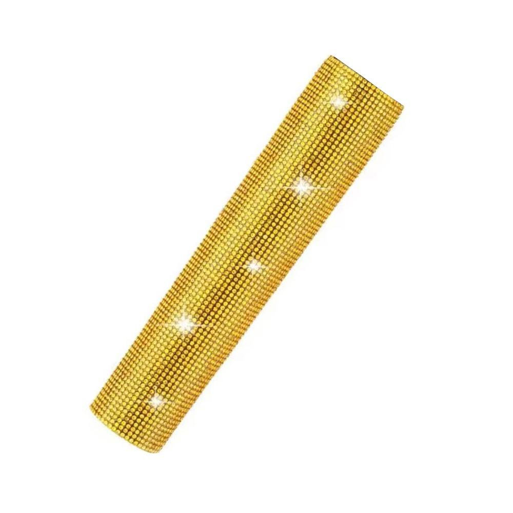 

Сияющий защитный чехол для микрофона, блестящий чехол для микрофонной ручки, прочный декоративный чехол для микрофона золотой