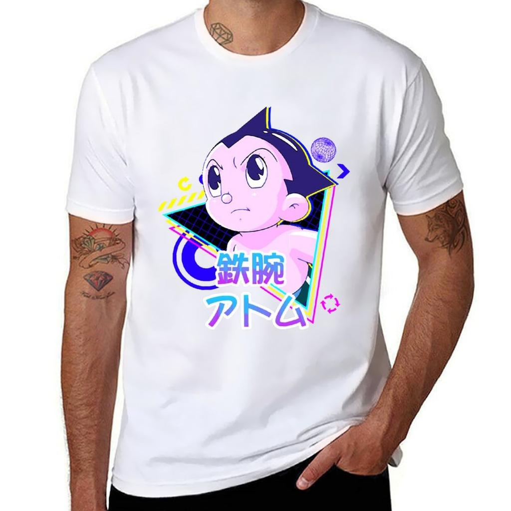 Astroboy Synthwave TShirt Basic Comfort Fit TShirt for Men