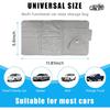 Augeny Car Sun Visor Organizer, Leather Personal Belonging Storage Pouch With Zipper, Car Visor Storage Pouch Sunglasses Holder, Auto Interior