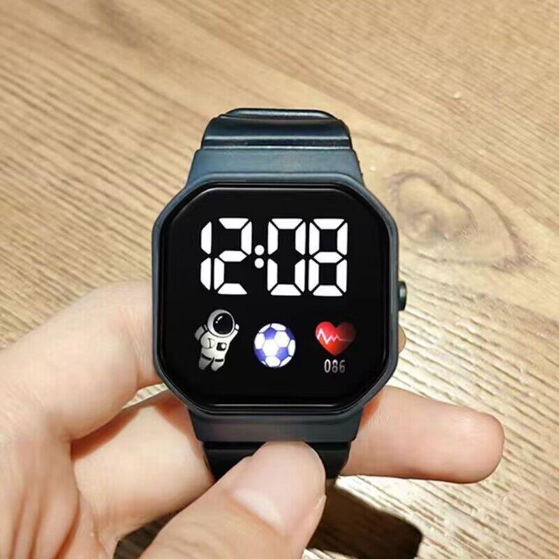 Technology Watch Female Ins High Value Student Party Simple Fashion Niche Football Unicorn Waterproof Electronic Watch