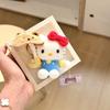 10CM Kuromi Hangyodon My Melody Umbrella Plush Toy Keychain cartoon umbrella holding cinnamoroll pochacco kt plushie bag charm