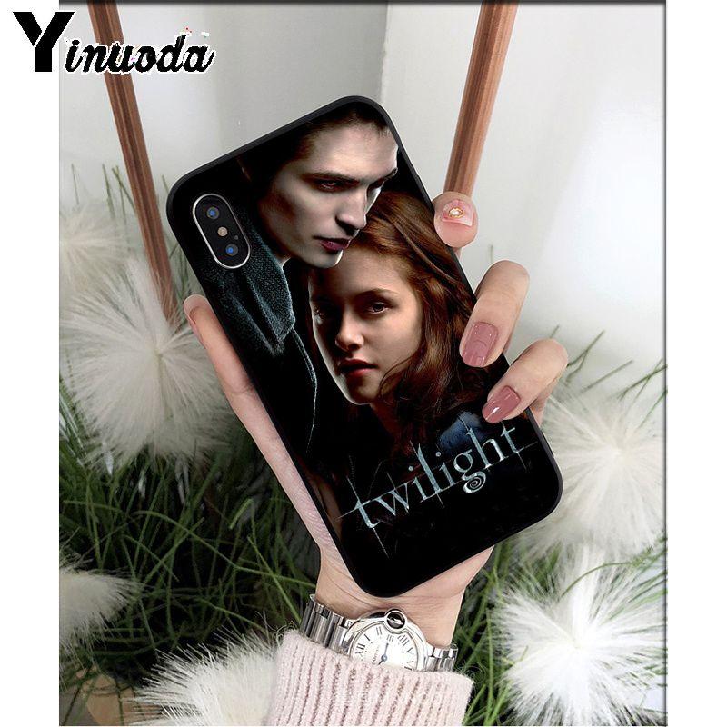 

Yinuoda TV Twilight Isabella Edward Cullen TPU Soft Phone Case for iPhone X XS MAX 6 6S 7 7plus 8 8Plus 5 5S XR 11 11pro max iphone7 iphone8