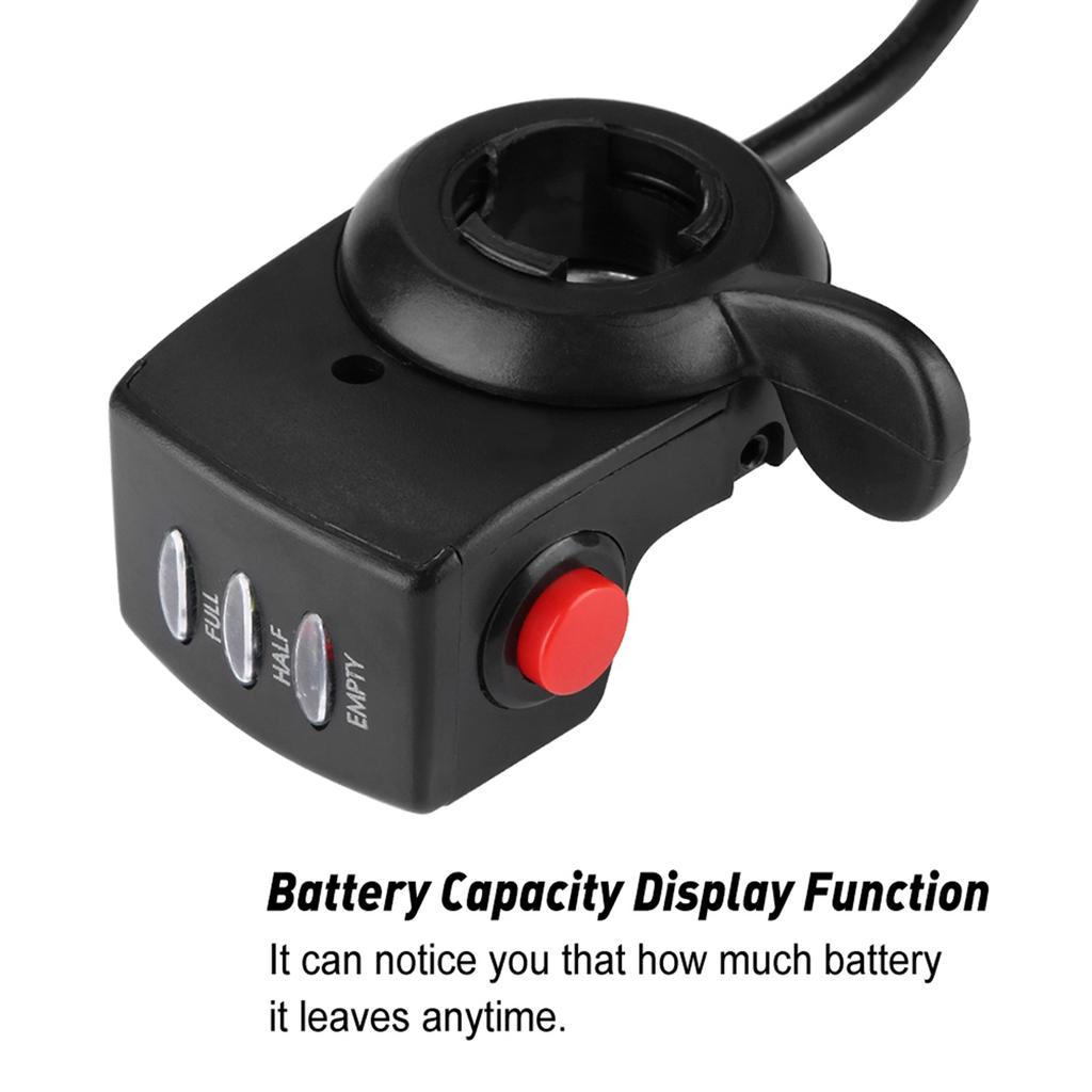 36V Speed Control Twist Thumb Sestava plynu pro elektrokolo