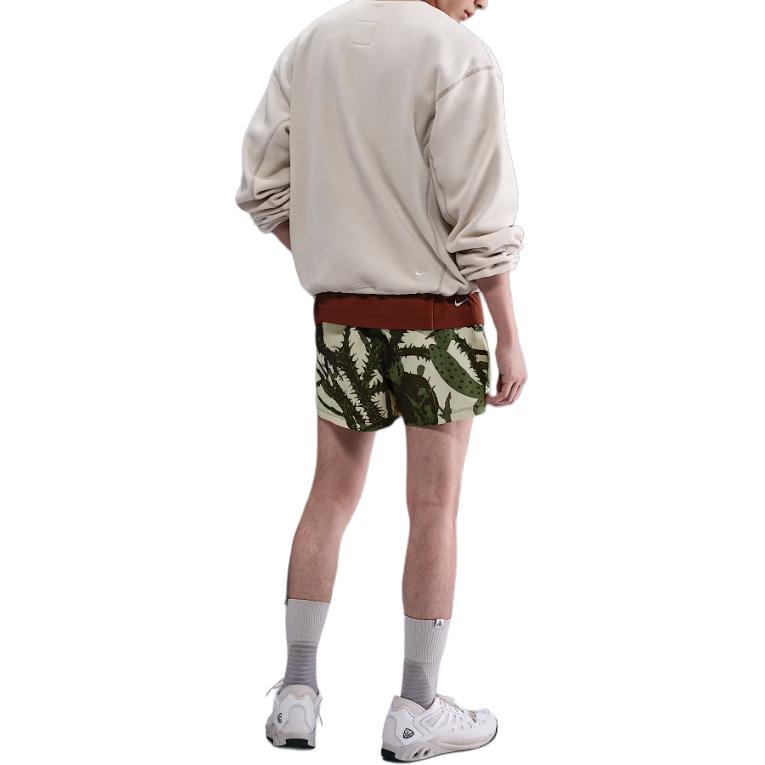 Nike Cactus Print Loose Fit Three-Quarter Casual Shorts Men shorts HV0596-229