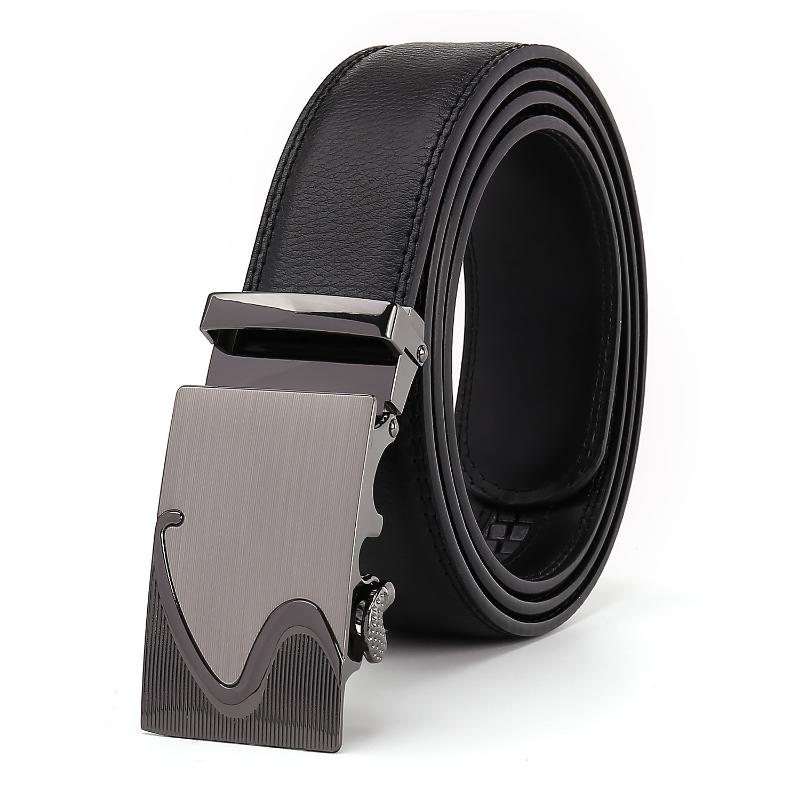PULO Automatický opasek s přezkou Pánský opasek Ležérní Businessový Špičkový Pánský opasek