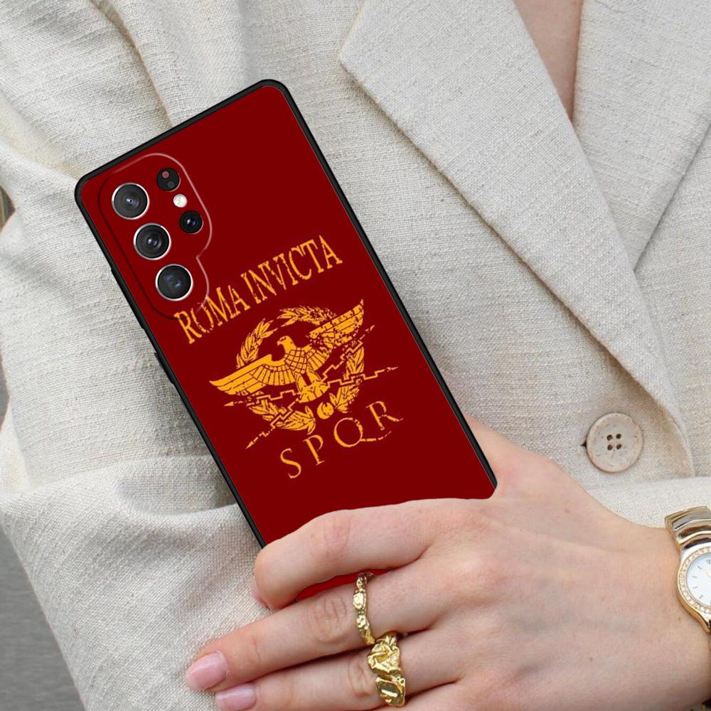 SPQR Roman Imperial Legion Cell Phone Case for Samsung Galaxy S26 Ultra S25 S24 S23 S22 S21 S20 Note10 Cover