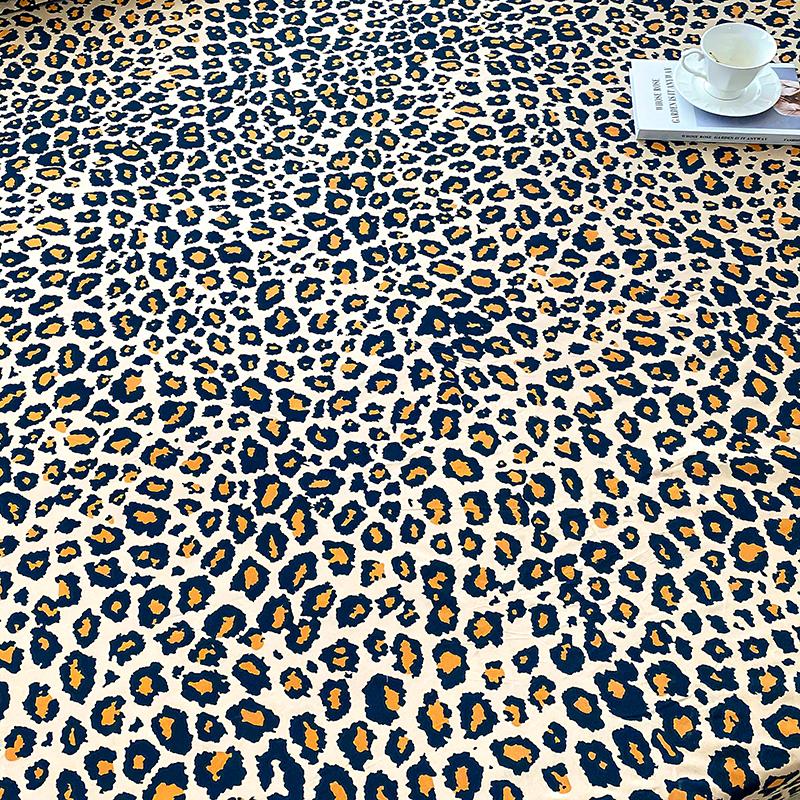 Queen/King Size Bed Sheet Leopard Printed Bottom Sheets for Double Bed Sabanas Cama 150x200 Single Drap Housse Bedsheets 180x200