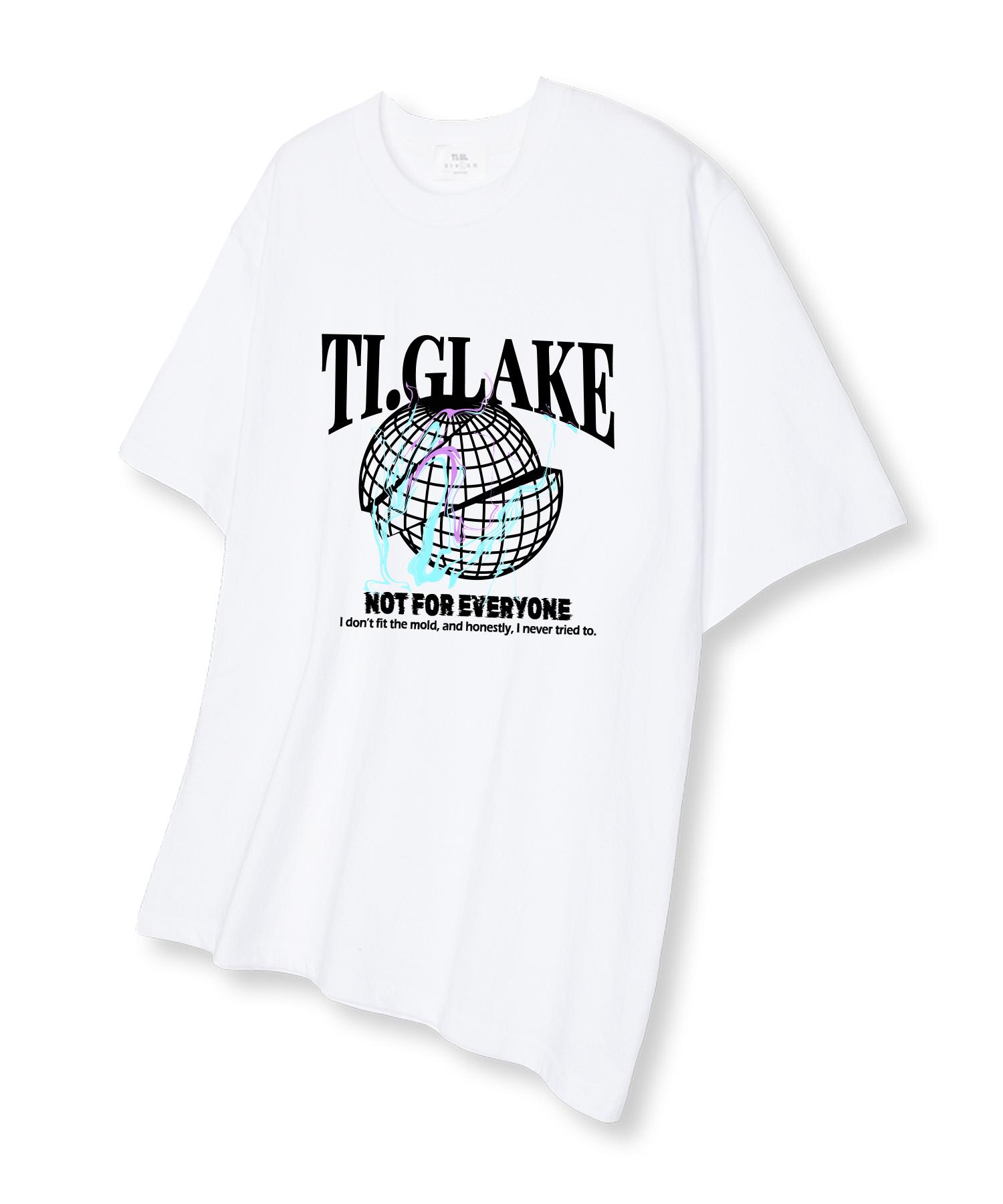 Tee Glake Not For Everyone Oversized Short Sleeve T-Shirt White L