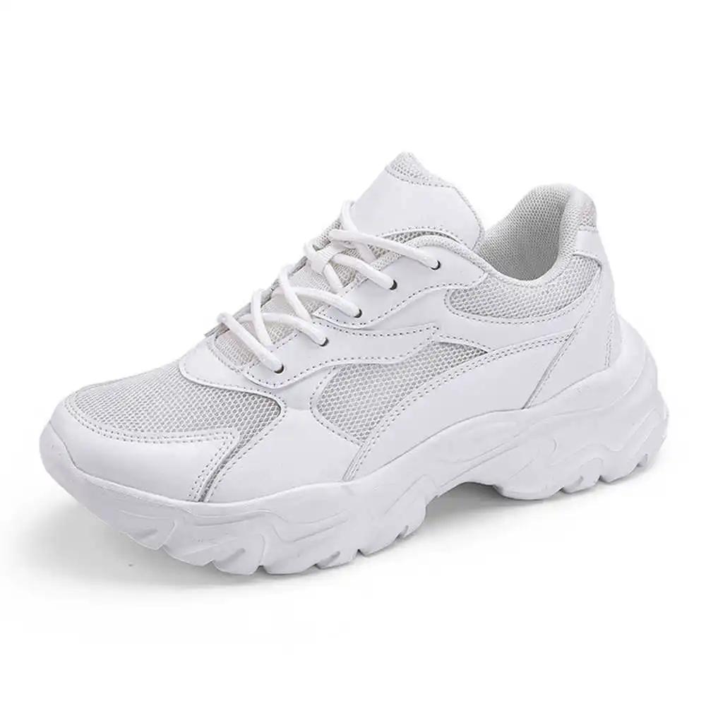 High Platform Fabric High Tech Casual Rap Shoes Sneakers Red Men Sport Tenisse Runners High End Caregiver Best Selling