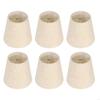 6 Pack Simple Fabric Hanging Light Shade Quick Setup Industrial Lights Cover Easy Mounting Suitable for Modern Interiors M4YD
