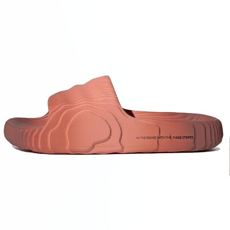 adidas Originals Adilette 22 Slides Wonder Clay Wild Sepia Core Black Men s IG7492 EU 42
