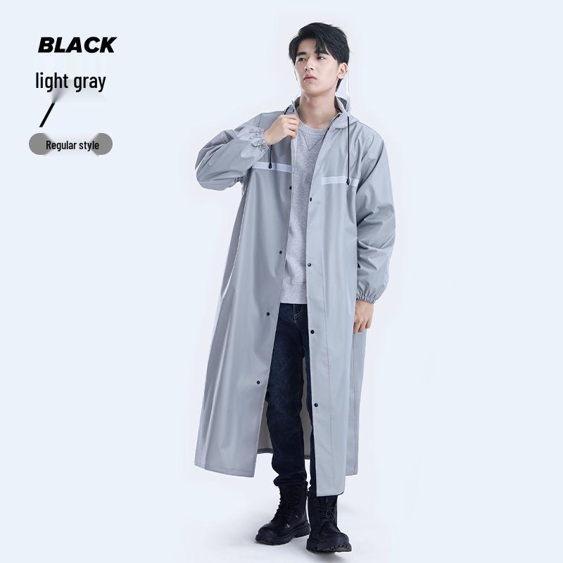 Unisex Full-Body Stormproof Raincoat Jumpsuit for Outdoor Electric Motorcycle